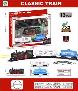 2节车厢古典轨道火车 - OBL984049