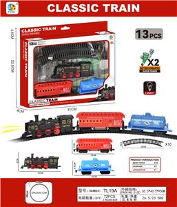 2节车厢古典轨道火车 - OBL984055