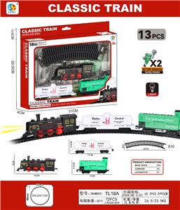 2节车厢古典轨道火车 - OBL984061