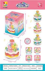 旋转木马电动蛋糕 - OBL984490