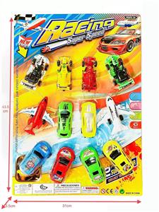 回力12只赛车+飞机+卡丁
车 - OBL984727