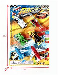 回力6只飞机+摩托+赛车 - OBL984732