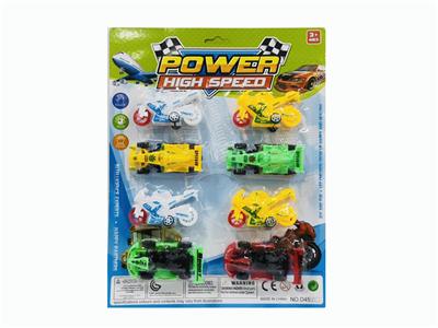 回力2只卡丁车+2只方程式
赛车+4只摩托 - OBL985131