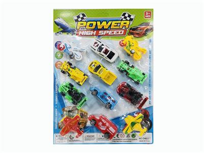 回力2只卡丁车+2只方程式
赛车+4只仿真车+2只摩托
+2只卡通飞机 - OBL985133