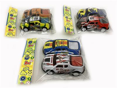 2只混装回力轻合金皮卡车1：64 - OBL985324