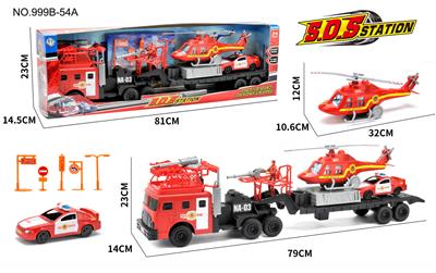 Sets / fire rescue set of / ambulance - OBL986757