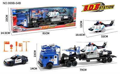 警察套装（滑行）/拖头加809（带灯光声音） - OBL986758