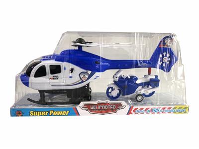 回力警察直升机

（拖回力摩托） - OBL986822