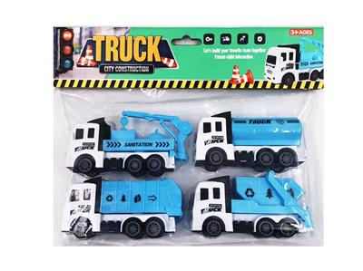 四只回力环卫车 - OBL987826