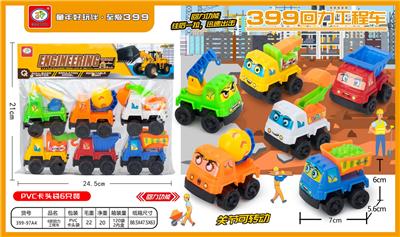 6款回力工程车 - OBL988054