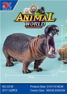 河马软胶模型 - OBL988511