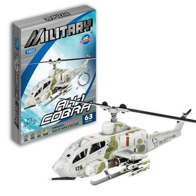 3D立体拼图AH-1（63PCS） - OBL990111