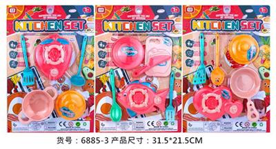 过家家餐具3款混装 - OBL990637