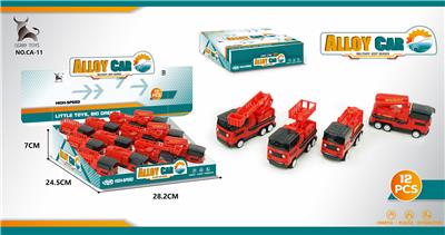 消防合金回力车 - OBL991435