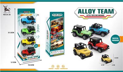 吉普合金回力车 - OBL991444