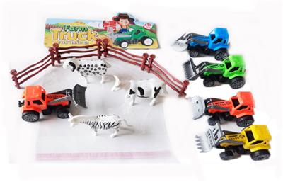 回力农夫工程车配动物 - OBL991578