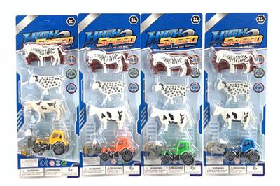 回力农夫工程车配动物 - OBL991584