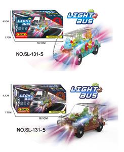恐龙齿轮灯光巴士 - OBL993409