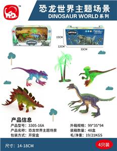 恐龙世界主题场景 - OBL993687