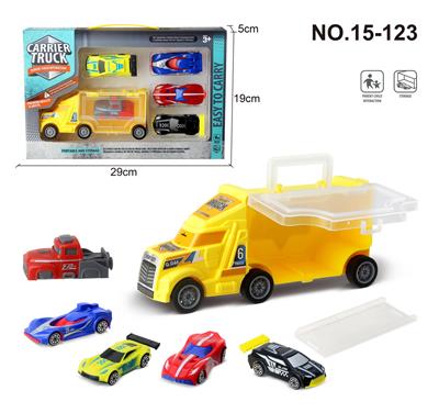 小手提车+AB车仔4只+1个弹射 - OBL995365