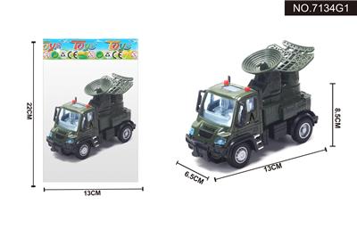 1:64回力德式军事雷达车 - OBL995398