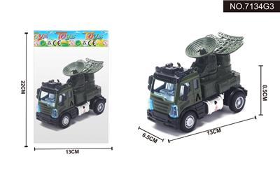 1:64回力欧式军事雷达车 - OBL995400