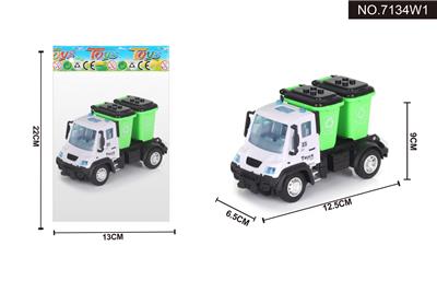 1:64回力德式垃圾桶环卫车 - OBL995416