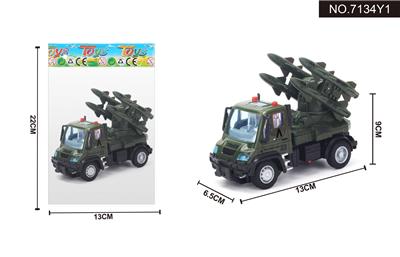 1:64回力德式军事导弹车 - OBL995422