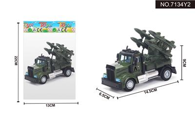 1:64回力美式军事导弹车 - OBL995423