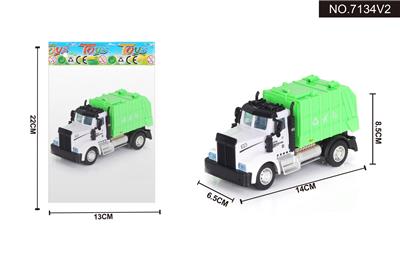 1:64回力美式环卫垃圾车 - OBL995438