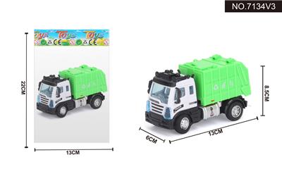 1:64回力欧式环卫垃圾车 - OBL995439