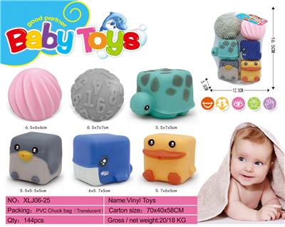 软胶玩具 6PCS - OBL997933