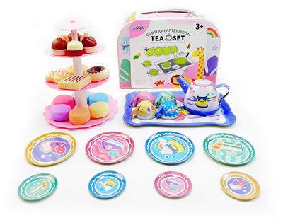 蛋糕茶具甜品塔手提礼盒粉色 - OBL998693