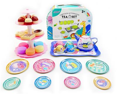 蛋糕茶具甜品塔手提礼盒绿色 - OBL998694
