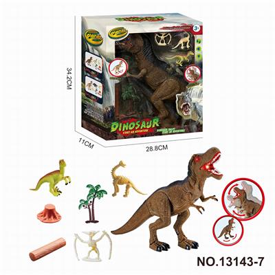 恐龙套装(霸王龙仿真电动、声音、灯光) - OBL998718