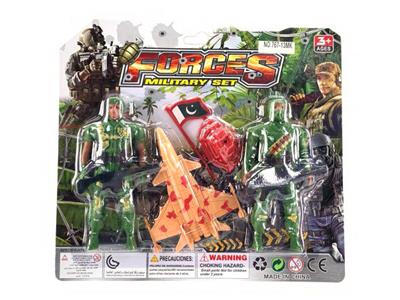 士兵人军人军事套装 - OBL999489