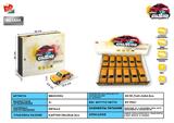 BB001552 - 1:32合金回力老爷车拉达的士车,开门，前内灯带声光（12只装一展示盒,1款各1色混装）