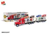 BB002207 - INERTIA DOUBLE DECK TRACTOR 2 SECTIONS (CARRYING 4 MOTORCYCLES AND 4 RACING CARS)