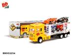 BB002234 - INERTIA DOUBLE DECK TRACTOR (CARRYING 2 RACING CARS AND 2 MOTORCYCLES)
