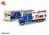 BB002263 - INERTIA DOUBLE DECK TRACTOR (CARRYING 2 RACING CARS AND 2 F1)