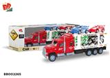 BB002265 - INERTIA DOUBLE DECK TRACTOR (CARRYING 2 MOTORCYCLES AND 2 RACING CARS)