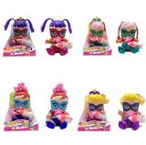 OBL10001596 - 14寸搪胶带七彩灯光音乐fangeek super cute超级英雄可爱宝宝、DC宝宝带吸水喷水功能带奶瓶奶嘴