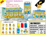 OBL10003012 - 11.5CM皮卡丘可乐罐(带灯)4只盒装
