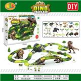 OBL10005543 - 恐龙灯光轨
道车