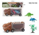 OBL10006087 - 小霸王龙收纳车+2只恐龙子+1树