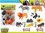 OBL10006149 - 野生动物套装 13PCS