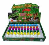 OBL10006334 - 60粒彩色膨胀恐龙蛋