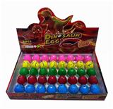 OBL10006337 - 40粒彩裂膨胀恐龙蛋