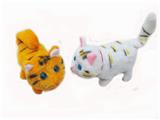 OBL10006462 - 灯光毛绒电动进退电子猫