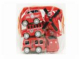 OBL10006585 - 5只庄5.5 CM消防回力车/飞机